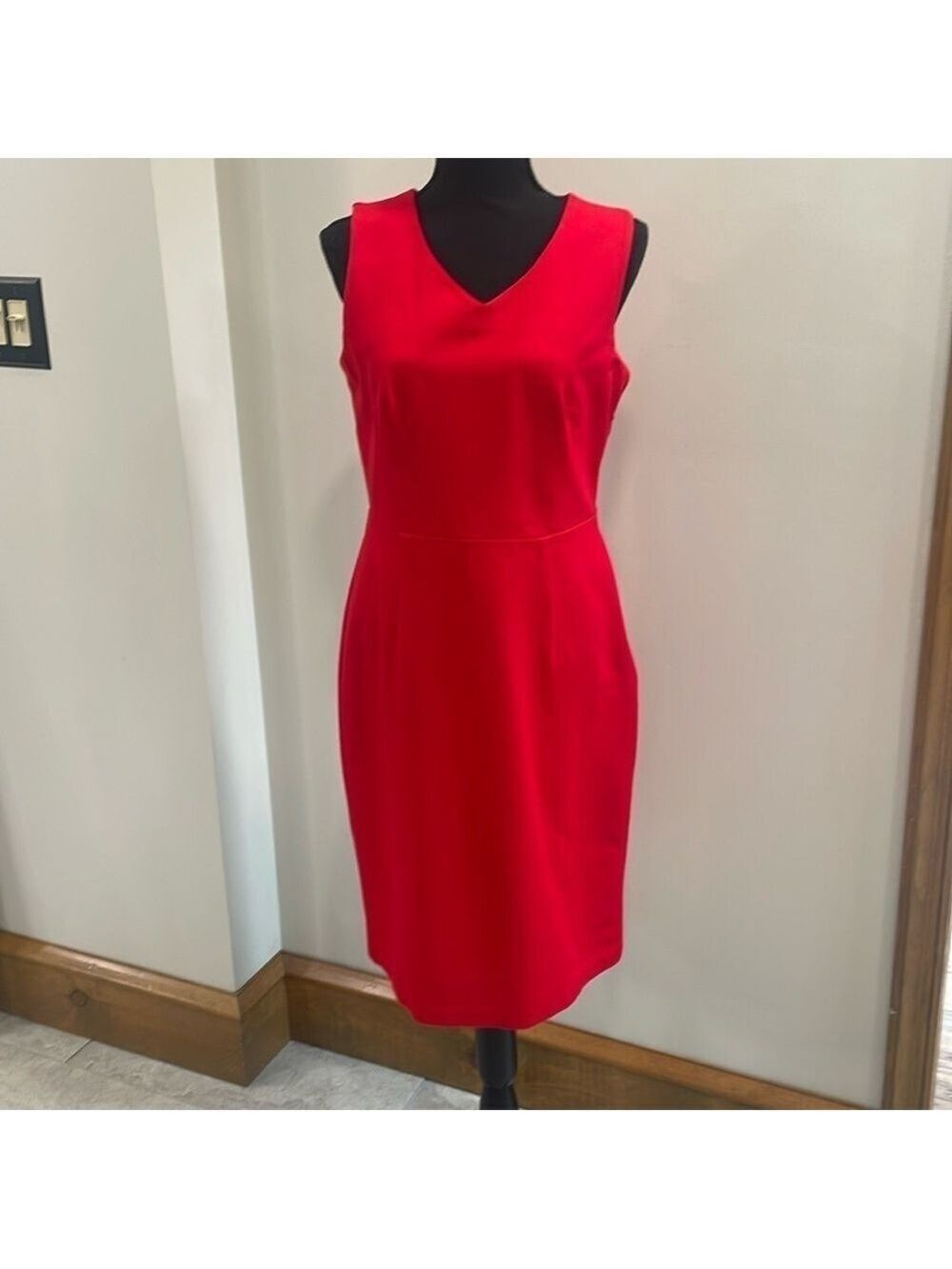 Talbots Women’s Red Sleeveless size 6 dress